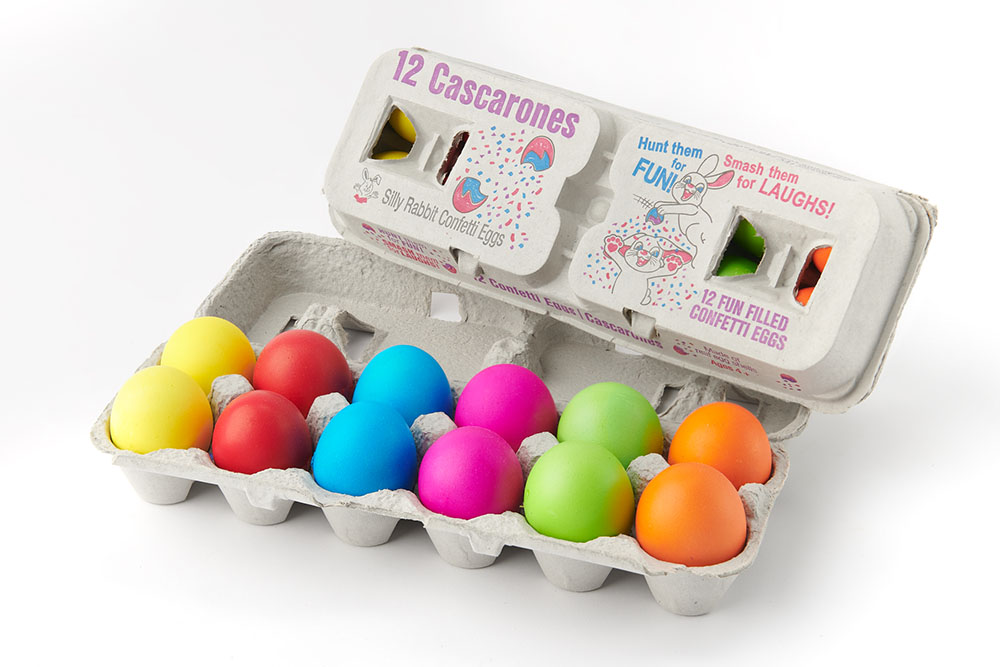 4-Dozen Confetti Eggs Pack | Silly Rabbit Confetti Eggs